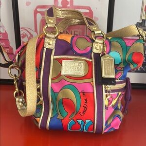 Coach Multicolor Poppy Bag